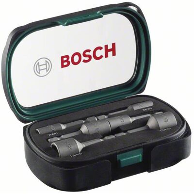 Bosch Kit Bussole Per Viti A Testa Esagonale 6 Mm, 7 Mm, 8 Mm, 10 Mm, 12 Mm, 13 Mm Impronta (cacciavite) 1/4 (6.3 Mm) 50 Mm Bosch Kit Bussole Per Viti A Testa Esagonale 6 Mm, 7 Mm, 8 Mm, 10 Mm, 12 Mm, 13 Mm Impronta (cacciavite) 1/4 (6.3 Mm) 50 Mm
