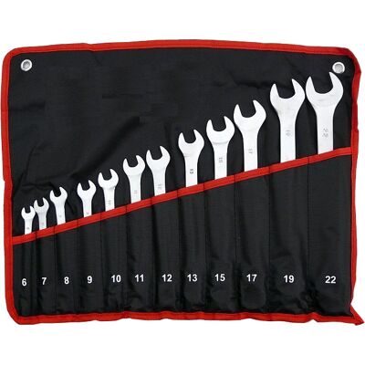 IMPORT Chiavi A Occhiello Piatte, Satinate, 6-22 Mm, 12 Pezzi, Crv/confezione Da 20 Fogli IMPORT Chiavi A Occhiello Piatte, Satinate, 6-22 Mm, 12 Pezzi, Crv/confezione Da 20 Fogli