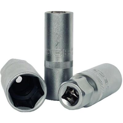 JCB Chiave Per Candele 1/2" 16mm Cr-v A 6 Punte JCB Chiave Per Candele 1/2" 16mm Cr-v A 6 Punte