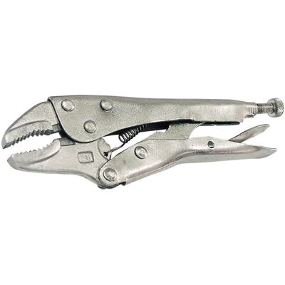 Mega Pinza Morse'a 250 Mm Nichelata Regolabile Mega Pinza Morse'a 250 Mm Nichelata Regolabile