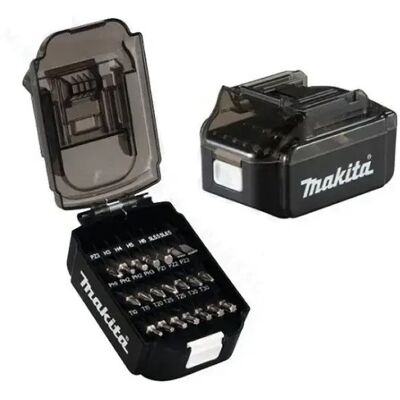 Makita Set Di Punte Da 21 Pezzi Con Alloggiamento A Batteria - M E-13546 Makita Set Di Punte Da 21 Pezzi Con Alloggiamento A Batteria - M E-13546