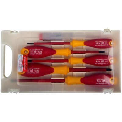 Mega Strumento Per Elettricista 10599 Isolato Impugnatura Antiscivolo Mega Strumento Per Elettricista 10599 Isolato Impugnatura Antiscivolo