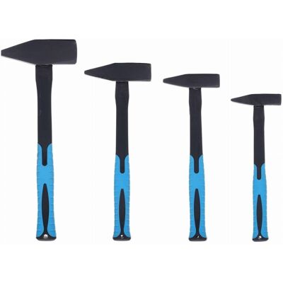 KRAFT Set Di 4 Martelli In Fibra Di Vetro Kd231 KRAFT Set Di 4 Martelli In Fibra Di Vetro Kd231