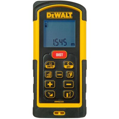 DeWalt - Accessori - Distanziometro Laser, Portata 100 M Dw03101 DeWalt - Accessori - Distanziometro Laser, Portata 100 M Dw03101