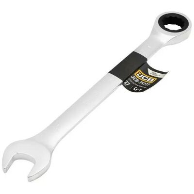 JCB Chiave A Cricchetto 27mm Design Ergonomico Funzione Cricchetto JCB Chiave A Cricchetto 27mm Design Ergonomico Funzione Cricchetto