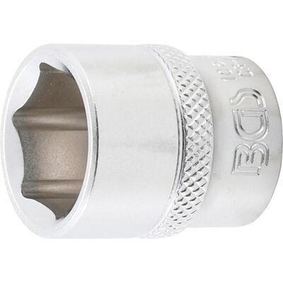 BGS TECHNIC Bussola Esagonale 10 Mm (3/8') 18 Mm BGS TECHNIC Bussola Esagonale 10 Mm (3/8') 18 Mm