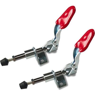 OEM Morsetti A Leva, 2 Pezzi, Utensile Manuale Con Azione Di Spinta E Trazione, Morsetto A Leva A Sgancio Rapido, Fermo Manuale, Leva Di Serraggio Orizzontale, Barra Di Sgancio Rapido (45 Kgf) OEM Morsetti A Leva, 2 Pezzi, Utensile Manuale Con Azione Di Spinta E Trazione, Morsetto A Leva A Sgancio Rapido, Fermo Manuale, Leva Di Serraggio Orizzontale, Barra Di Sgancio Rapido (45 Kgf)