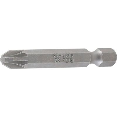 BGS TECHNIC Inserto Lunghezza 50 Mm Attacco Esagono Esterno 6,3 Mm (1/4') Pz3 BGS TECHNIC Inserto Lunghezza 50 Mm Attacco Esagono Esterno 6,3 Mm (1/4') Pz3