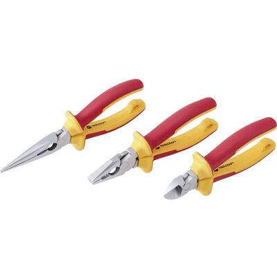 TOOLCRAFT To-10583190 Vde Kit Pinze 3 Parti TOOLCRAFT To-10583190 Vde Kit Pinze 3 Parti