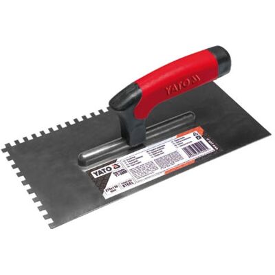 YATO - Frattone In Acciaio Inox 270x130 Mm, Dentatura 8x8 Mm Yt-5203 YATO - Frattone In Acciaio Inox 270x130 Mm, Dentatura 8x8 Mm Yt-5203