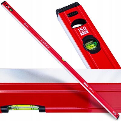 IMPORT Livella Geko Strong Line Alluminio 150 Cm Ergonomica IMPORT Livella Geko Strong Line Alluminio 150 Cm Ergonomica