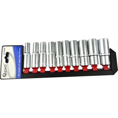 Set di Bussole GEKO - 10-24mm, Acciaio CrV Set di Bussole GEKO - 10-24mm, Acciaio CrV