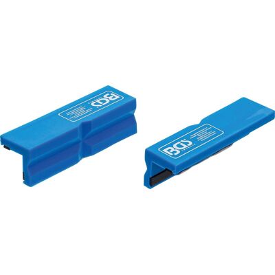 BGS TECHNIC Coppia Copriganasce Per Morsa Da Banco Plastica Larghezza 100 Mm 2 Pz. BGS TECHNIC Coppia Copriganasce Per Morsa Da Banco Plastica Larghezza 100 Mm 2 Pz.
