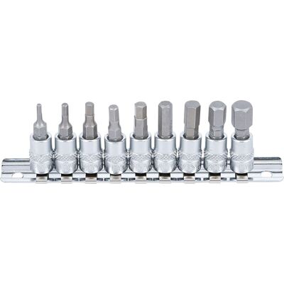 BGS TECHNIC Serie Di Chiavi A Bussola 6,3 Mm (1/4') Esagono Interno 3/32' - 3/8' Dimensioni In Pollici 9 Pz. BGS TECHNIC Serie Di Chiavi A Bussola 6,3 Mm (1/4') Esagono Interno 3/32' - 3/8' Dimensioni In Pollici 9 Pz.