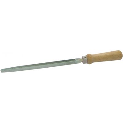 Mega Lima Triangolare Triangular File 17,5 Cm Manico Legno 61 Hrc Mega Lima Triangolare Triangular File 17,5 Cm Manico Legno 61 Hrc