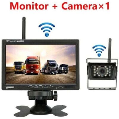 OEM Telecamera Di Retromarcia Wireless Da 7 Pollici – Monitor Lcd Impermeabile Ip67 – Visione Notturna Fino A 15 M – Angolo Di Visione Di 120° – Per Camion, Autobus, Rimorchi, Escavatori OEM Telecamera Di Retromarcia Wireless Da 7 Pollici – Monitor Lcd Impermeabile Ip67 – Visione Notturna Fino A 15 M – Angolo Di Visione Di 120° – Per Camion, Autobus, Rimorchi, Escavatori