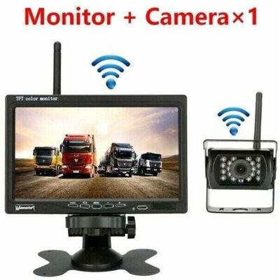 OEM Telecamera Di Retromarcia Wireless Con Schermo Lcd Da 7 Pollici Per Veicoli, Camion, Autobus, Roulotte, Rimorchi, Escavatori 12v-24v Impermeabile Ip67 120 OEM Telecamera Di Retromarcia Wireless Con Schermo Lcd Da 7 Pollici Per Veicoli, Camion, Autobus, Roulotte, Rimorchi, Escavatori 12v-24v Impermeabile Ip67 120