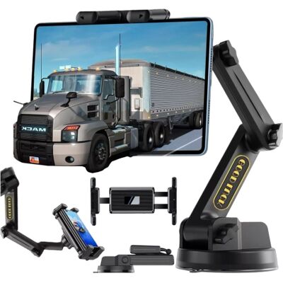 OEM Supporto Per Auto Per Tablet, Telefono 10.1" Per Camion, Autobus, Autocarro, Escavatore, Auto, Lungo 43 Cm, Per Parabrezza, Abitacolo, Alogy, Nero OEM Supporto Per Auto Per Tablet, Telefono 10.1" Per Camion, Autobus, Autocarro, Escavatore, Auto, Lungo 43 Cm, Per Parabrezza, Abitacolo, Alogy, Nero