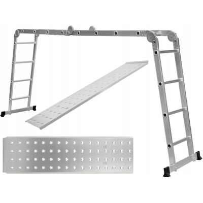 IMPORT Piattaforma Scala Geko Multifunzionale Alluminio Antiscivolo IMPORT Piattaforma Scala Geko Multifunzionale Alluminio Antiscivolo