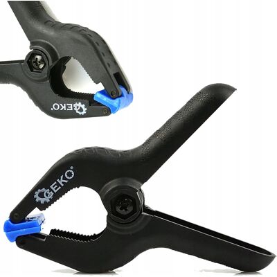IMPORT Morsetto A Molla Geko G29930 Plastica Resistente 100 Mm IMPORT Morsetto A Molla Geko G29930 Plastica Resistente 100 Mm