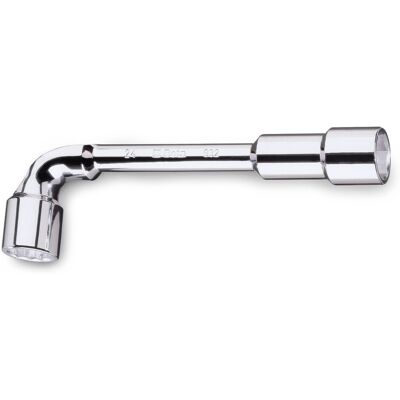 Chiave a pipa doppia esagonale Beta - 12mm - Finitura cromata resistente Chiave a pipa doppia esagonale Beta - 12mm - Finitura cromata resistente