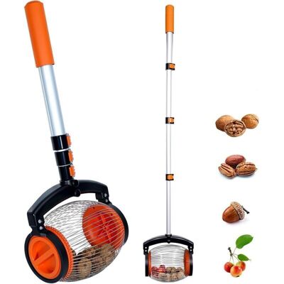 OEM Raccoglitore Telescopico Regolabile Da 65 A 115 Cm, Comoda Apertura Laterale Per Noci, Castagne E Gamberi Di Fiume, Ideale Per Giardino E Golf. OEM Raccoglitore Telescopico Regolabile Da 65 A 115 Cm, Comoda Apertura Laterale Per Noci, Castagne E Gamberi Di Fiume, Ideale Per Giardino E Golf.