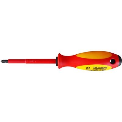 TECHMAN Cacciavite Phillips Isolato 1000v Ph 2 TECHMAN Cacciavite Phillips Isolato 1000v Ph 2