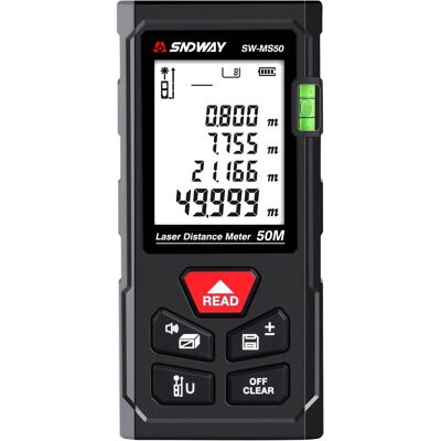 OEM Strumento Di Misurazione Laser 165 Piedi, Misuratore Di Distanza Laser Digitale Con Livelle A Bolla, Metro A Nastro Laser Portatile 50 M, Metro A Nastro Digitale Ad Alta Precisione Con Lcd Retroillumi OEM Strumento Di Misurazione Laser 165 Piedi, Misuratore Di Distanza Laser Digitale Con Livelle A Bolla, Metro A Nastro Laser Portatile 50 M, Metro A Nastro Digitale Ad Alta Precisione Con Lcd Retroillumi