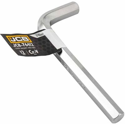 JCB Chiave A Brugola Esagonale Crv 12 Mm A 6 Punte Tipo L JCB Chiave A Brugola Esagonale Crv 12 Mm A 6 Punte Tipo L
