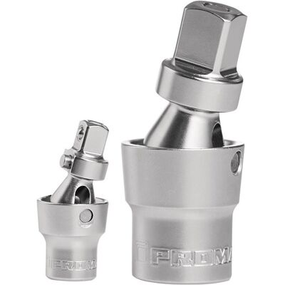 PROMAT Set Di Giunti Sferici 1/4 Di Pollice Set Di 1/2 Pollici Con 2 Pezzi PROMAT Set Di Giunti Sferici 1/4 Di Pollice Set Di 1/2 Pollici Con 2 Pezzi