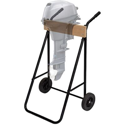 RELAXDAYS Supporto Per Motore Fuoribordo, Carrello Per Il Trasporto E Lo Stoccaggio, In Acciaio, Fino A 100 Kg, Nero RELAXDAYS Supporto Per Motore Fuoribordo, Carrello Per Il Trasporto E Lo Stoccaggio, In Acciaio, Fino A 100 Kg, Nero