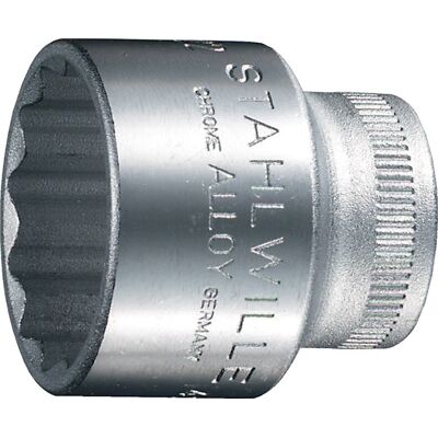 Set di bussole Stahlwille 02010015 - 12 punti, 15mm, lunghezza 31mm Set di bussole Stahlwille 02010015 - 12 punti, 15mm, lunghezza 31mm