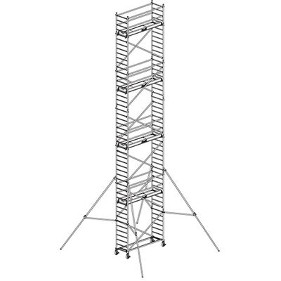 GERUEST EXPERTEN - Torre Mobile 3 Piani - Altezza Max. Di Lavoro 10.90m - 7230090 GERUEST EXPERTEN - Torre Mobile 3 Piani - Altezza Max. Di Lavoro 10.90m - 7230090