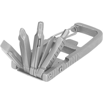 OEM Strumento Tascabile 12 In 1 In Acciaio Inossidabile, Portachiavi Edc, Apribottiglie, Chiave Inglese, Taglia-viti, Lima Per Unghie, Strumento Multifunzionale Per Campeggio E Sopravvivenza All'aperto. OEM Strumento Tascabile 12 In 1 In Acciaio Inossidabile, Portachiavi Edc, Apribottiglie, Chiave Inglese, Taglia-viti, Lima Per Unghie, Strumento Multifunzionale Per Campeggio E Sopravvivenza All'aperto.