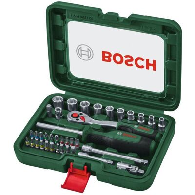 Bosch Cassetta Per Cricchetto 1/4" 37 Pezzi 72 Denti 93 Nm Angolo 5° Bosch Cassetta Per Cricchetto 1/4" 37 Pezzi 72 Denti 93 Nm Angolo 5°