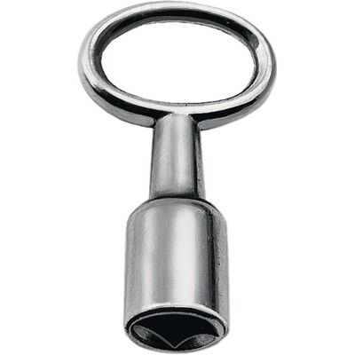 AMF Modello Chiave a mandrino SW8mm Nichelata Quadro interno - Chiave AMF Modello Chiave a mandrino SW8mm Nichelata Quadro interno - Chiave
