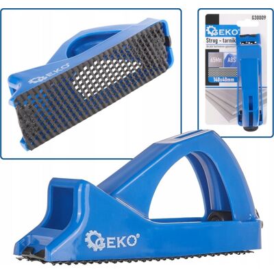 IMPORT Lima A Mano Geko Hand Rasp Plastica Ergonomica 140x40 Mm IMPORT Lima A Mano Geko Hand Rasp Plastica Ergonomica 140x40 Mm