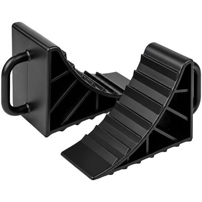RELAXDAYS Cuneo Con Maniglia In Polipropilene, 10 X 8,8 X 17,8 Cm, Set Da 2 Per Auto E Rimorchi RELAXDAYS Cuneo Con Maniglia In Polipropilene, 10 X 8,8 X 17,8 Cm, Set Da 2 Per Auto E Rimorchi