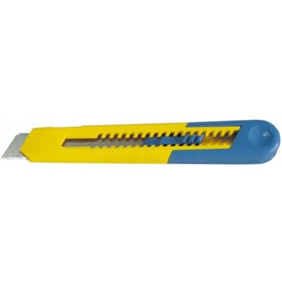 Mega Coltello 30068 Retrattile Lama 18 Mm Blocco Mega Coltello 30068 Retrattile Lama 18 Mm Blocco