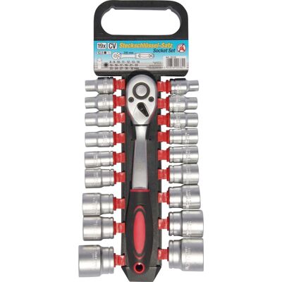 BGS TECHNIC Serie Di Bussole 12,5 Mm (1/2') 8 - 32 Mm 19 Pz. BGS TECHNIC Serie Di Bussole 12,5 Mm (1/2') 8 - 32 Mm 19 Pz.