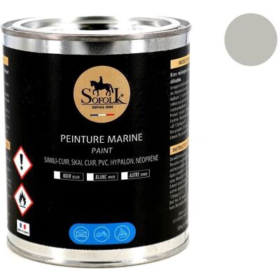 Sofolk - Leather Paint - Grigio chiaro - 500ml - Paint Sofolk - Leather Paint - Grigio chiaro - 500ml - Paint