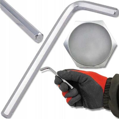 JCB Chiave A Brugola Esagonale Crv 5 Mm A 6 Punte Tipo L JCB Chiave A Brugola Esagonale Crv 5 Mm A 6 Punte Tipo L
