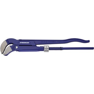 PROMAT Pinza Per Tubi Angolari Lunghezza Totale 420 Mm Larghezza Di Serraggio 0-62 Mm Per Tubi Funzione Di Spinta Da 1 1/2 Pollici PROMAT Pinza Per Tubi Angolari Lunghezza Totale 420 Mm Larghezza Di Serraggio 0-62 Mm Per Tubi Funzione Di Spinta Da 1 1/2 Pollici