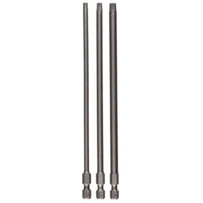 Set di 3 punte per avvitatore Bosch Extra Dure - T20, T25, T30 Set di 3 punte per avvitatore Bosch Extra Dure - T20, T25, T30