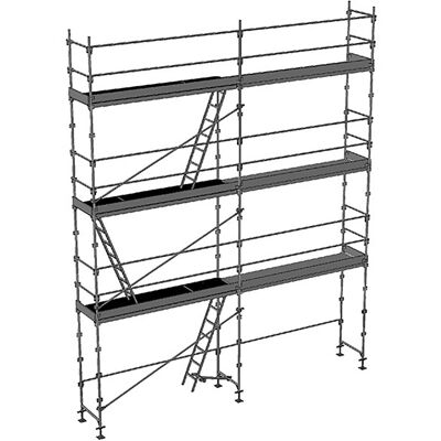 MATISÈRE - Ponteggio 56m² - Struttura + Piani + Fermapiedi + Aste - Duo56-spp MATISÈRE - Ponteggio 56m² - Struttura + Piani + Fermapiedi + Aste - Duo56-spp