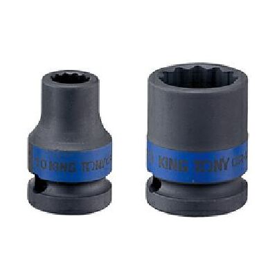 KING TONY - Bi-Hexagonal - 12 mm - 1/2" - Dado d'impatto KING TONY - Bi-Hexagonal - 12 mm - 1/2" - Dado d'impatto