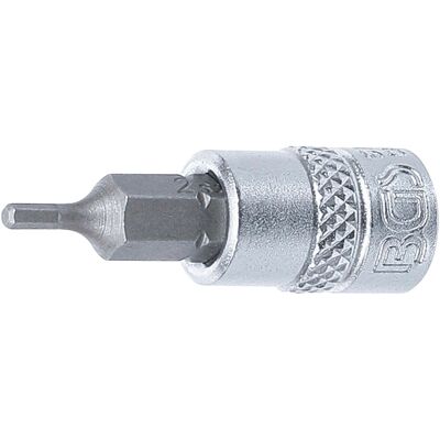 BGS TECHNIC Chiave A Bussola 6,3 Mm (1/4') Esagono Interno 2 Mm BGS TECHNIC Chiave A Bussola 6,3 Mm (1/4') Esagono Interno 2 Mm