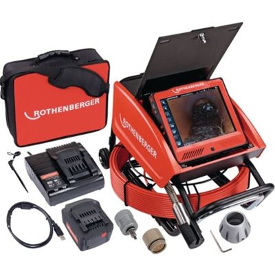 Rothenberger Telecamera Di Ispezione Rocam® 4 Plus Testa Della Fotocamera Testa D.40mm Cavo L.65m Cable D.7mm Rothenberger Telecamera Di Ispezione Rocam® 4 Plus Testa Della Fotocamera Testa D.40mm Cavo L.65m Cable D.7mm