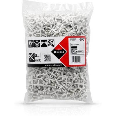 Rubi Croce Per Giunti 2.00mm.â 1000 Pz Rubi Croce Per Giunti 2.00mm.â 1000 Pz