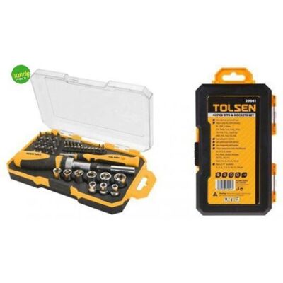 TOLSEN Set 42 Cacciavite Precisione Cricchetto TOLSEN Set 42 Cacciavite Precisione Cricchetto